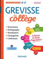 Opakowanie Grevisse du college
