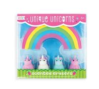 Gumki do Ścierania Pachnące Jednorożce i Tęcza. Wydawca: Kolorowe Baloniki. SmakLiter.pl Opakowanie Gumki do Ścierania Pachnące Jednorożce i Tęcza