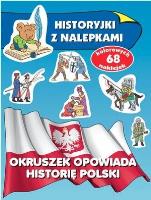 Okładka książki Historyjki z nalepkami. Okruszek opow. historię,,,