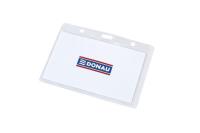 Opakowanie Identyfikator DONAU, otwór z boku, miękki, transparentny 50 sztuk