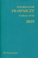 Opakowanie Informator Prawniczy 2019 Tradycja od lat zielony