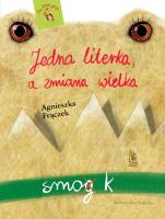 Okładka książki JEDNA LITERKA A ZMIANA WIELKA WYD. 3