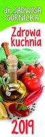 Okładka książki Kalendarz Zdrowa kuchnia dr Jadwiga Górnicka KP1