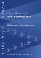 Opakowanie Kierunki ewolucji nauk o zarządzaniu
