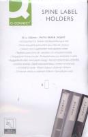 Kieszeń samoprzylepna Q-CONNECT na etykiety 55x102mm, 6 sztuk. Wydawca: Q-CONNECT. SmakLiter.pl Opakowanie Kieszeń samoprzylepna Q-CONNECT na etykiety 55x102mm, 6 sztuk