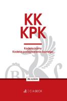 Kodeks karny Kodeks postępowania karnego Edycja Prokuratorska. Autor: Opracowanie zbiorowe. SmakLiter.pl Okładka książki Kodeks karny Kodeks postępowania karnego Edycja Prokuratorska