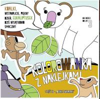 Opakowanie Kolorowanka z nakl. Dzikie Zwierzaki