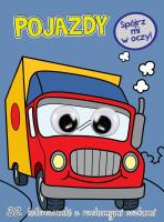 Okładka książki Kolorowanka z oczkami. Pojazdy