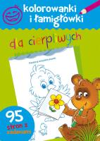 Okładka książki Kolorowanki i łamigłówki dla cierpliwych