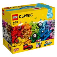 LEGO CLASSIC KLOCKI NA KÓŁKACH 10715. Wydawca: Lego. SmakLiter.pl Opakowanie LEGO CLASSIC KLOCKI NA KÓŁKACH 10715