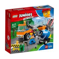 Opakowanie LEGO JUNIORS SAMOCHÓD ROBÓT DROGOWYCH 10750