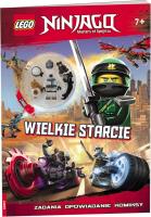 LEGO Ninjago Wielkie Starcie. Autor: Opracowanie zbiorowe. SmakLiter.pl Okładka książki LEGO Ninjago Wielkie Starcie