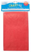 Opakowanie Literki z pianki samoprzylepne 600 sztuk mix kolorów