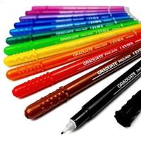 Opakowanie Lyra Pisaki Graduate Fineliner Black 12 sztuk