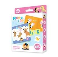 Mama i ja. Edukacyjna książeczka + puzzle. Wydawca: Bright Junior Media. SmakLiter.pl Opakowanie Mama i ja. Edukacyjna książeczka + puzzle