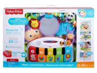 Okładka książki Mata z pianinkiem Muzyczne Zwierzątka