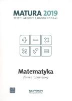 Matematyka Matura 2019 Testy i arkusze Zakres rozszerzony. Autor: Orlińska Marzena. SmakLiter.pl Okładka książki Matematyka Matura 2019 Testy i arkusze Zakres rozszerzony