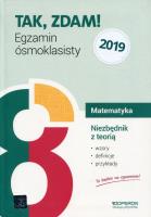 Matematyka. Niezbędnik z teorią. Egzamin ósmoklasisty. Autor: Gałązka Kinga. SmakLiter.pl Okładka książki Matematyka. Niezbędnik z teorią. Egzamin ósmoklasisty