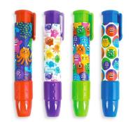 Mechaniczne Gumki do Ścierania Potworki. Wydawca: Kolorowe Baloniki. SmakLiter.pl Opakowanie Mechaniczne Gumki do Ścierania Potworki