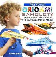 Moje Pierwsze Origami Samoloty. Autor: Grabowska-Piątek Marcelina. SmakLiter.pl Okładka książki Moje Pierwsze Origami Samoloty