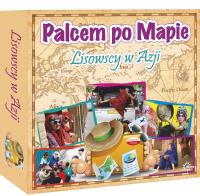 PALCEM PO MAPIE - LISOWSCY w AZJI. Wydawca: ABINO. SmakLiter.pl Opakowanie PALCEM PO MAPIE - LISOWSCY w AZJI
