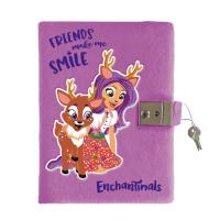 Pamiętnik pluszowy Enchantimals. Wydawca: Starpak. SmakLiter.pl Opakowanie Pamiętnik pluszowy Enchantimals