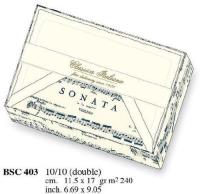 Opakowanie Papeteria box 10 karnetów i 10 kopert BSC 403