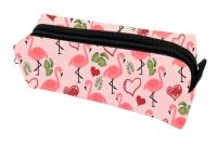 Opakowanie Piórnik PA 488 Flamingi liście