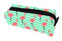 Piórnik PA 490 Flamingi zygzak. Wydawca: MESIO.PL. SmakLiter.pl Opakowanie Piórnik PA 490 Flamingi zygzak