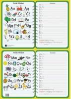 Opakowanie Podkładka na biurko. Alfabet polski (10szt)