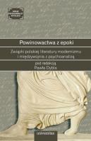 Powinowactwa z epoki. Autor: Dybel Paweł. SmakLiter.pl Okładka książki Powinowactwa z epoki