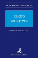 Okładka książki Prawo sportowe
