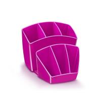 Opakowanie Przybornik na biurko CEPPro Gloss polistyren, różowy