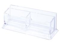 Opakowanie Przybornik na biurko DONAU Classic II, przeźroczysty