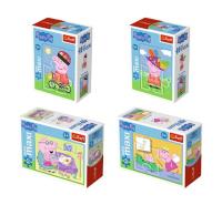 Opakowanie PUZZLE 20 MINIMAXI ZABAWY ŚWINKI PEPPY ŚWINKA PEPPA 56000 