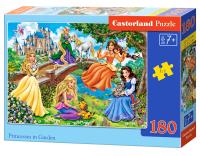 Opakowanie Puzzle Princesses in Garden 180