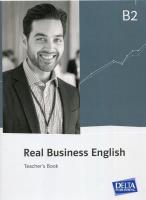 Okładka książki Real Business English B2 Teacher's Book
