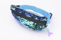 Saszetka-nerka Syrenka cekiny. Wydawca: Jawi. SmakLiter.pl Opakowanie Saszetka-nerka Syrenka cekiny