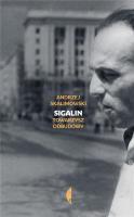 SIGALIN TOWARZYSZ ODBUDOWY. Autor: Skalimowski Andrzej. SmakLiter.pl Okładka książki SIGALIN TOWARZYSZ ODBUDOWY