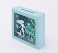 Skarbonka Syrenka cekiny. Wydawca: Jawi. SmakLiter.pl Opakowanie Skarbonka Syrenka cekiny