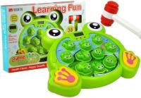 Świecące żabki z młoteczkiem. Wydawca: Lean Toys. SmakLiter.pl Opakowanie Świecące żabki z młoteczkiem