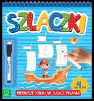 Okładka książki SZLACZKI PIERWSZE KROKI W NAUCE PISANIA OD 4 LAT