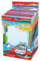 Opakowanie TABLICA A4  SUCHOŚCIERALNA KEYROAD MINI Z MARKEREM MIX
