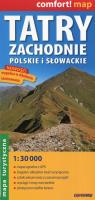 Tatry Zachodnie polskie i słowackie mapa turystyczna 1:30 000. Autor: praca zbiorowa. SmakLiter.pl Okładka książki Tatry Zachodnie polskie i słowackie mapa turystyczna 1:30 000