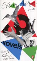 Three Novels by Cesar Aira. Autor: Aira Cesar. SmakLiter.pl Okładka książki Three Novels by Cesar Aira