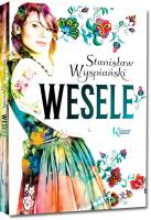 Wesele kolor TW GREG. Autor: Stanisław Wyspiański. SmakLiter.pl Okładka książki Wesele kolor TW GREG