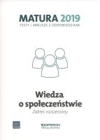 Wiedza o społeczeństwie Matura 2019 Testy i arkusze Zakres rozszerzony. Autor: Iwona Walendziak, Freier-Pniok Barbara. SmakLiter.pl Okładka książki Wiedza o społeczeństwie Matura 2019 Testy i arkusze Zakres rozszerzony