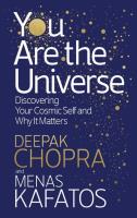 You Are the Universe. Autor: Deepak Chopra, Menas C. Kafatos. SmakLiter.pl Okładka książki You Are the Universe