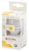 Opakowanie Żarówka LED ACCURA Premium, kulka, E14, 7W