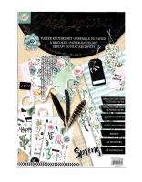 Opakowanie Zestaw papierów do prac ręcznych Flowers STnux